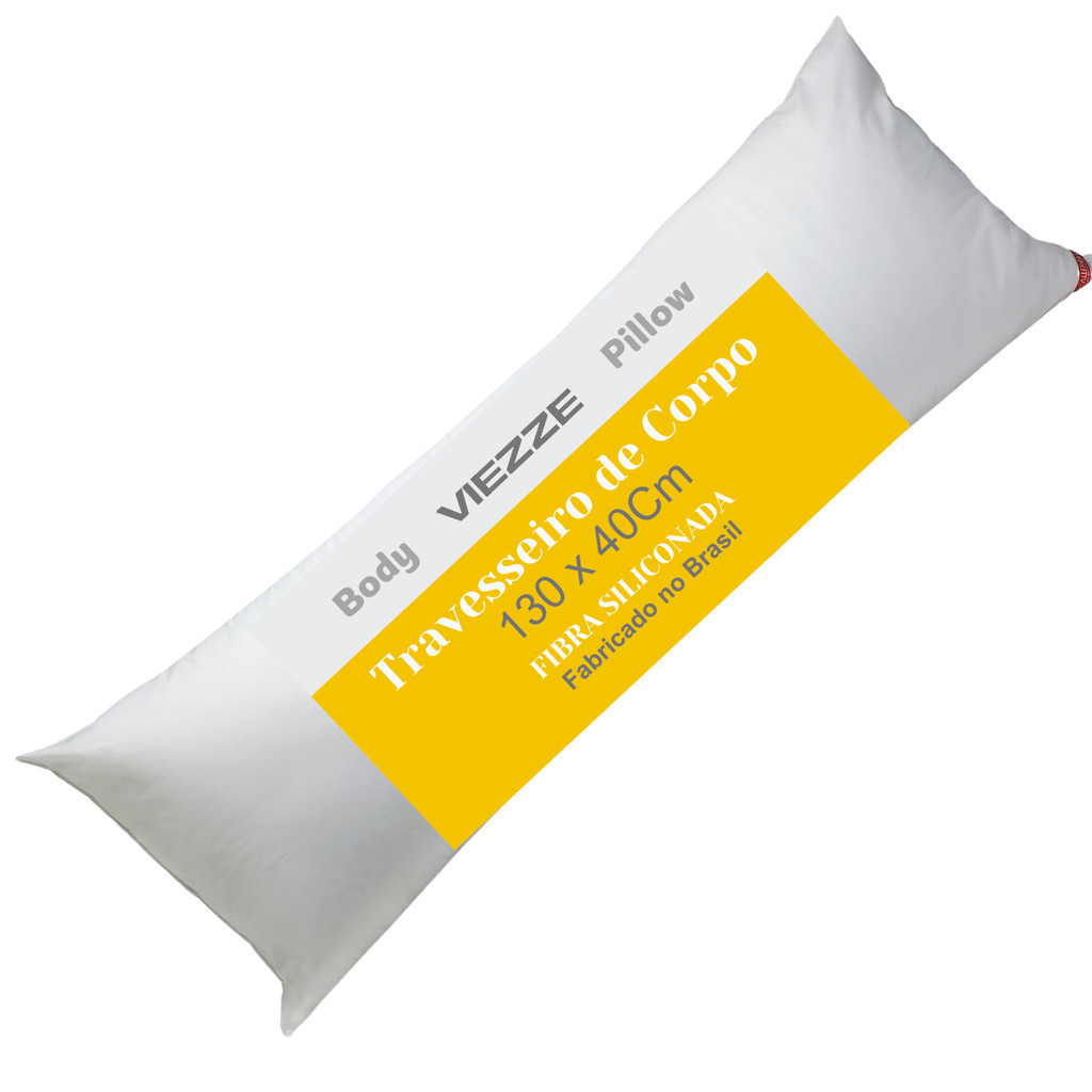 Travesseiro De Corpo Soft Plus Pluma Conforto Macio Body Pillow