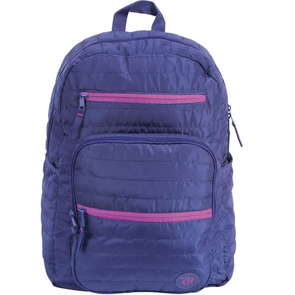 Mochila de Costas Capricho Azul Escuro PUFF - Dermiwil