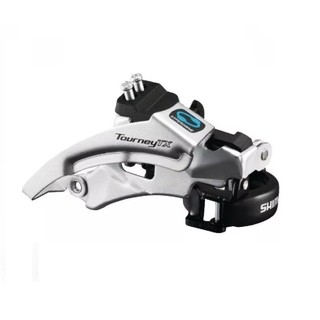 CÂMBIO DIANTEIRO SHIMANO TOURNEY TX FD-TX800 3X8V - ABRAÇADEIRA BAIXA 34,9MM OU 31,8MM - P/ COROAS 42/32/22 OU 48/38/28 em Oferta na Shopee