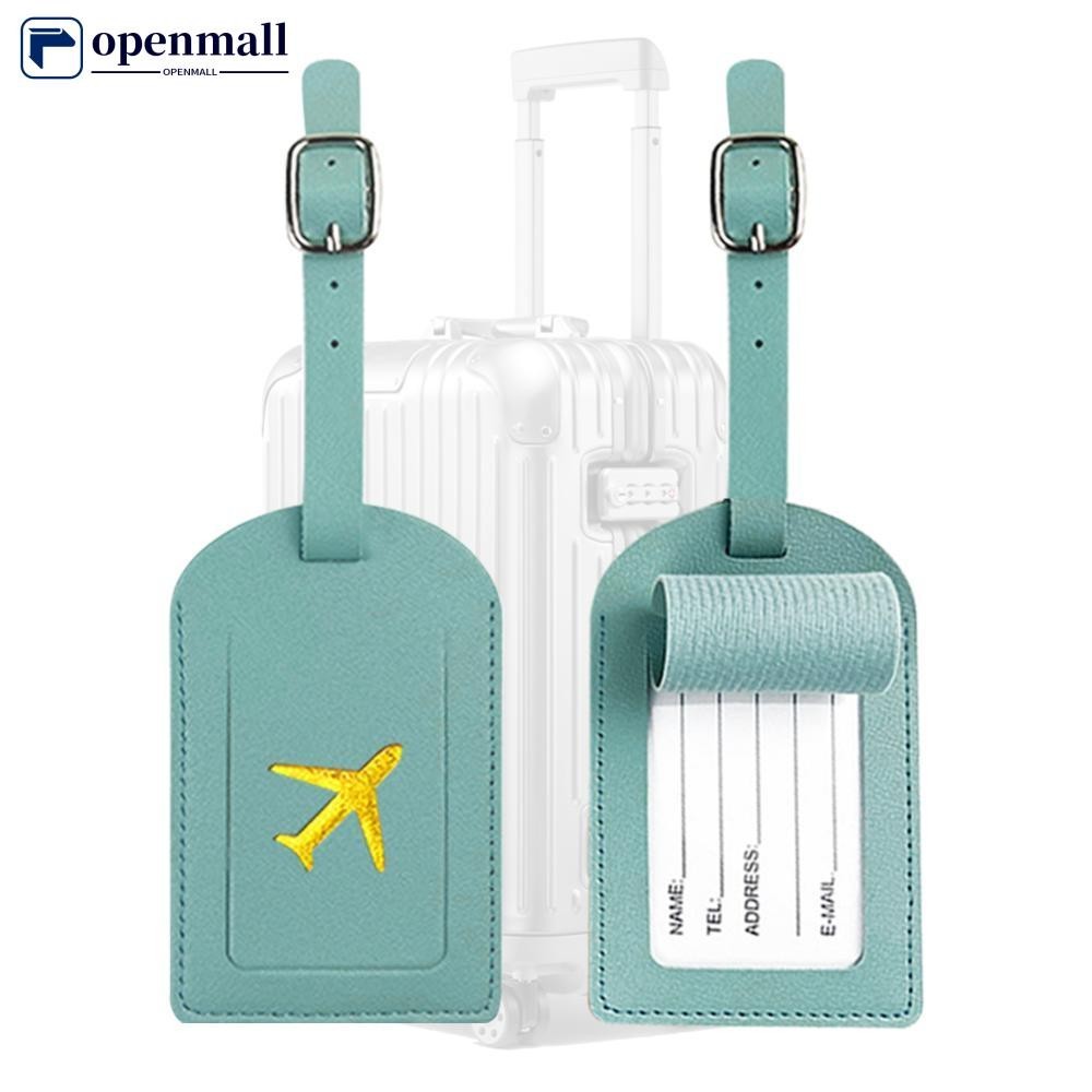 PU Couro Etiqueta De Bagagem Identificação De Mala Com Papel De Assinatura Embarque Deslizante Acessório De Viagem em Oferta na Shopee