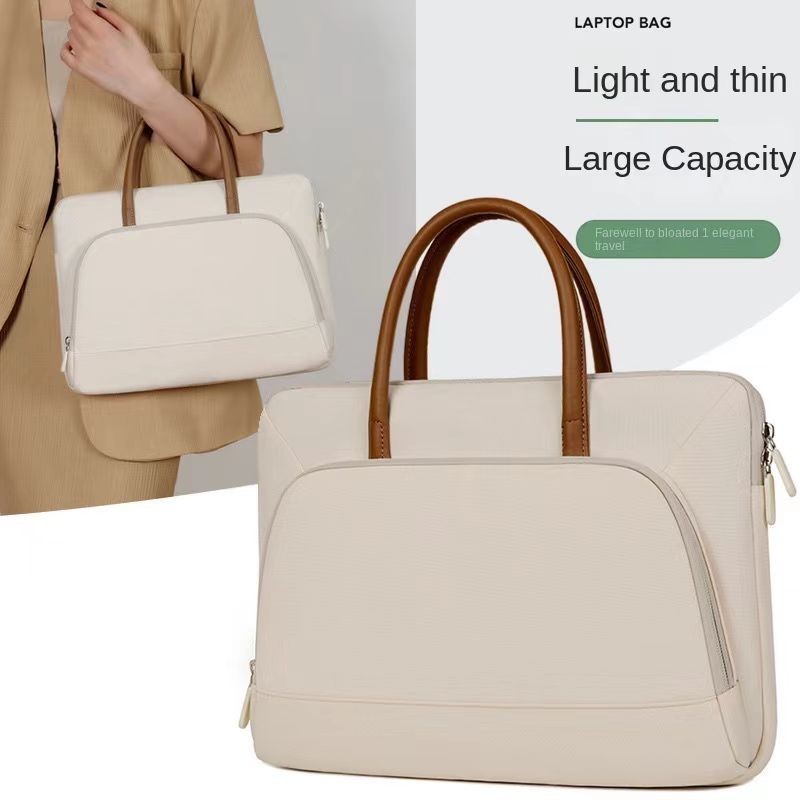 Bolsa Para Notebook Moda Simples À Prova D'água De Choque Adequada 13,3 14,1 15,6 Polegadas em Oferta na Shopee