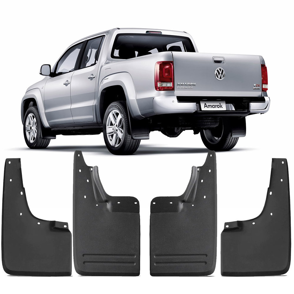 Jogo Apara Barro Lameira Amarok 2010/2021 c/Alargador 4 Peças