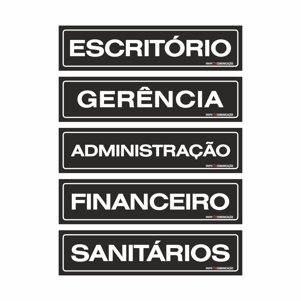 Kit Organização Financeiro Admin Gerencia Escritorio Sanita