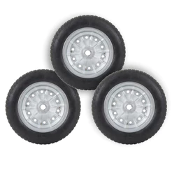 Kit 3 Pneu Completo para Carrinho de Mão e Carga 3.25 Aro 8