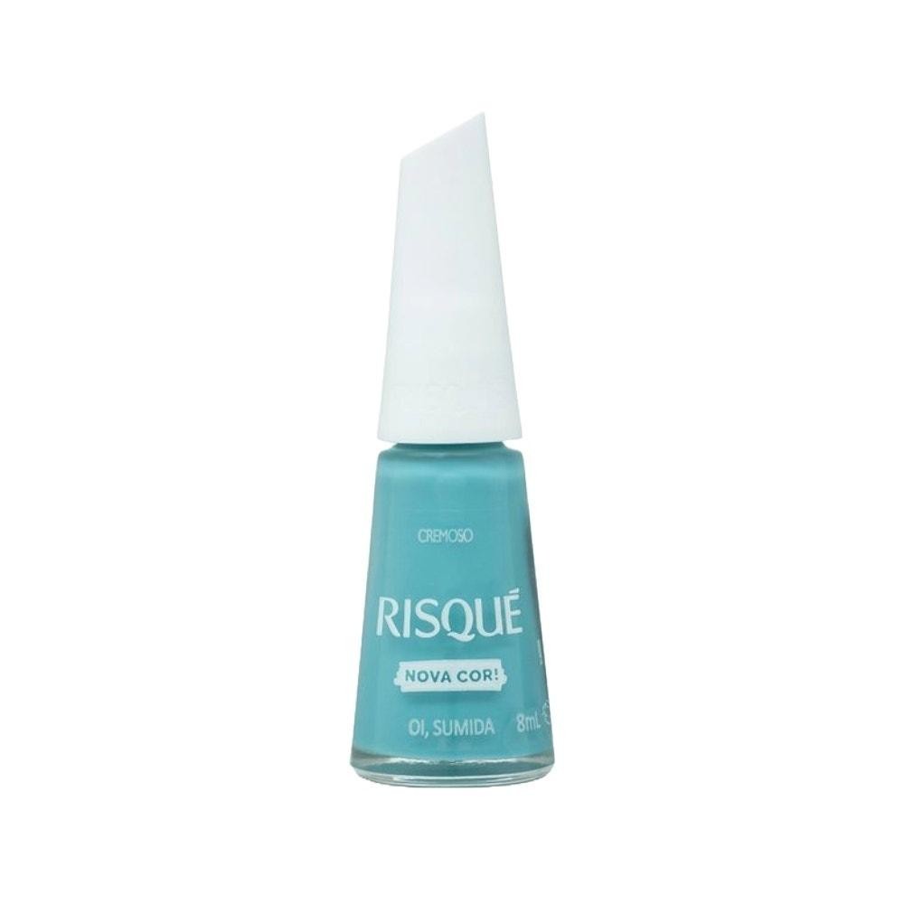 Esmalte Risqué Cremoso Oi, Sumida Verde 8ml em Oferta na Shopee