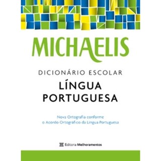 Livro Michaelis Dicionário Escolar Língua Portuguesa em Oferta na Shopee