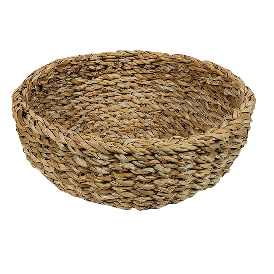 Cesta Decorativa Guarani de Seagrass - 30x30x12cm - 1 unidade - Rizzo - Home & Living
