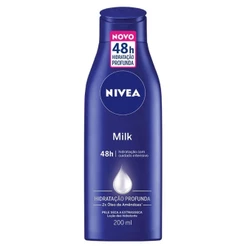 NIVEA MILK CREME HIDRATAÇÃO PROFUNDA COM 200ML