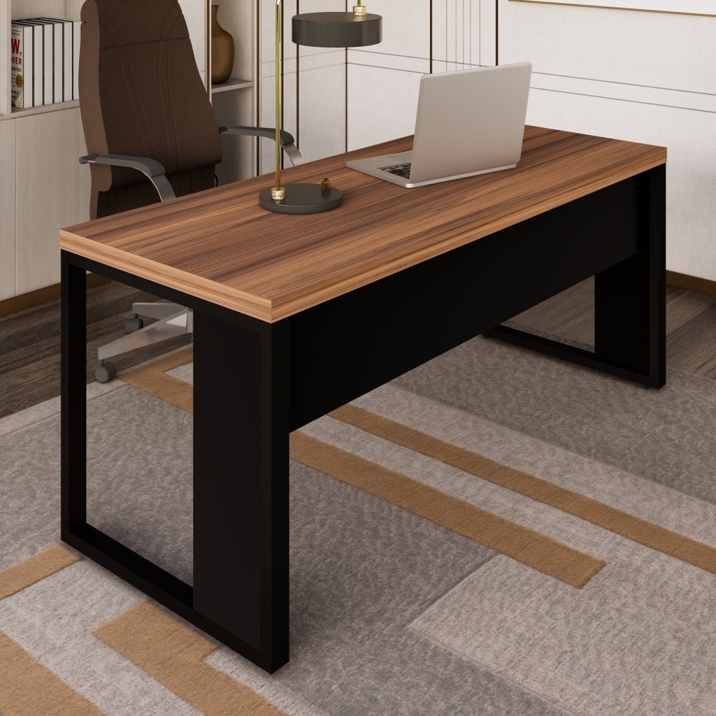 Mesa Escritório Diretor 170cm x 70cm Tampo 40mm 170 - Home & Living