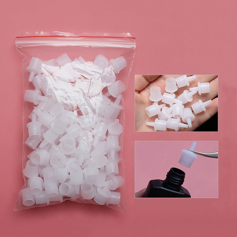 100 Unidades Bico Para Cola De Cílios Descartável Alongamento