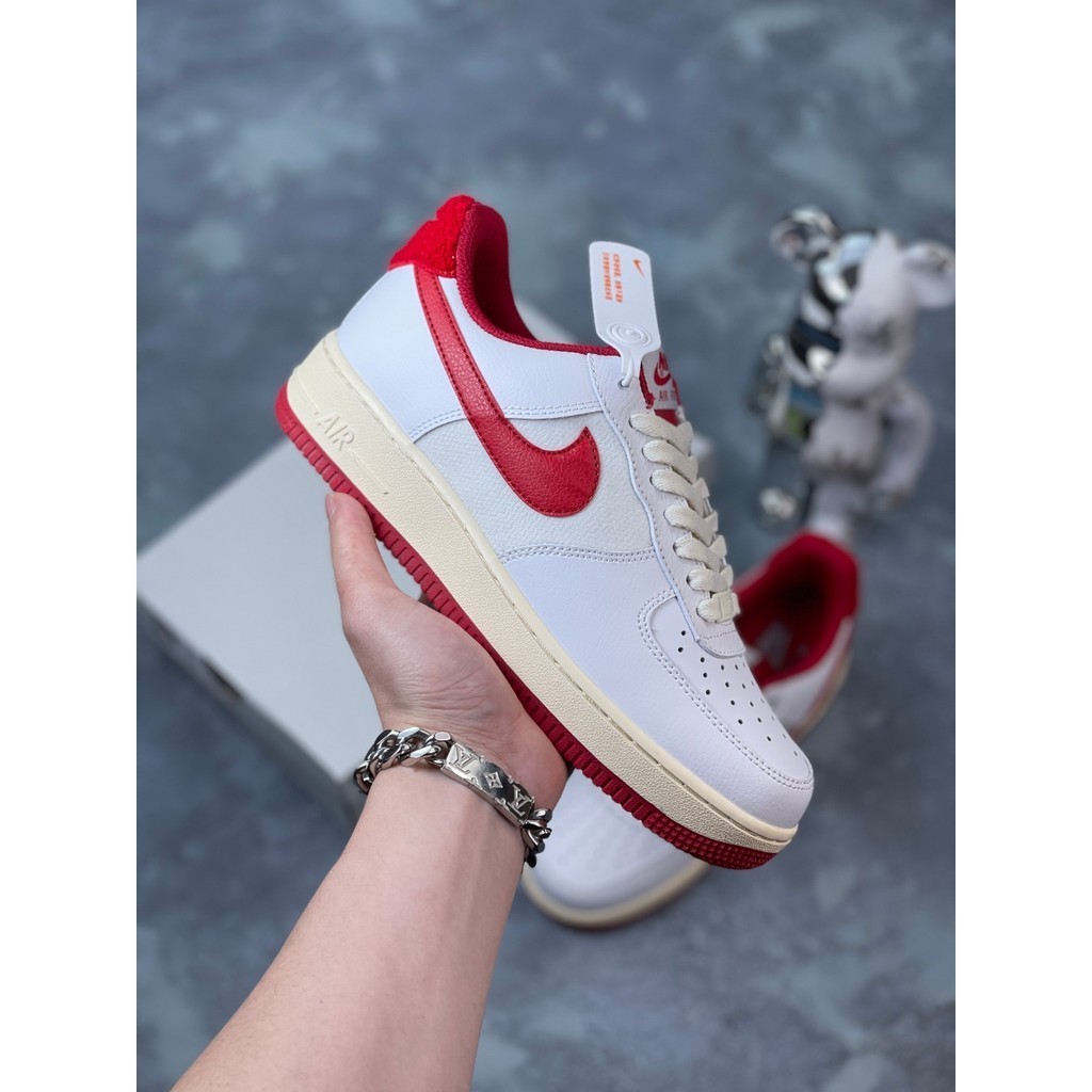 Fotografia Fora Da Prateleira Nike Air Force 1 One Little White shoes Sapatos De Skate Para Homens E Mulheres