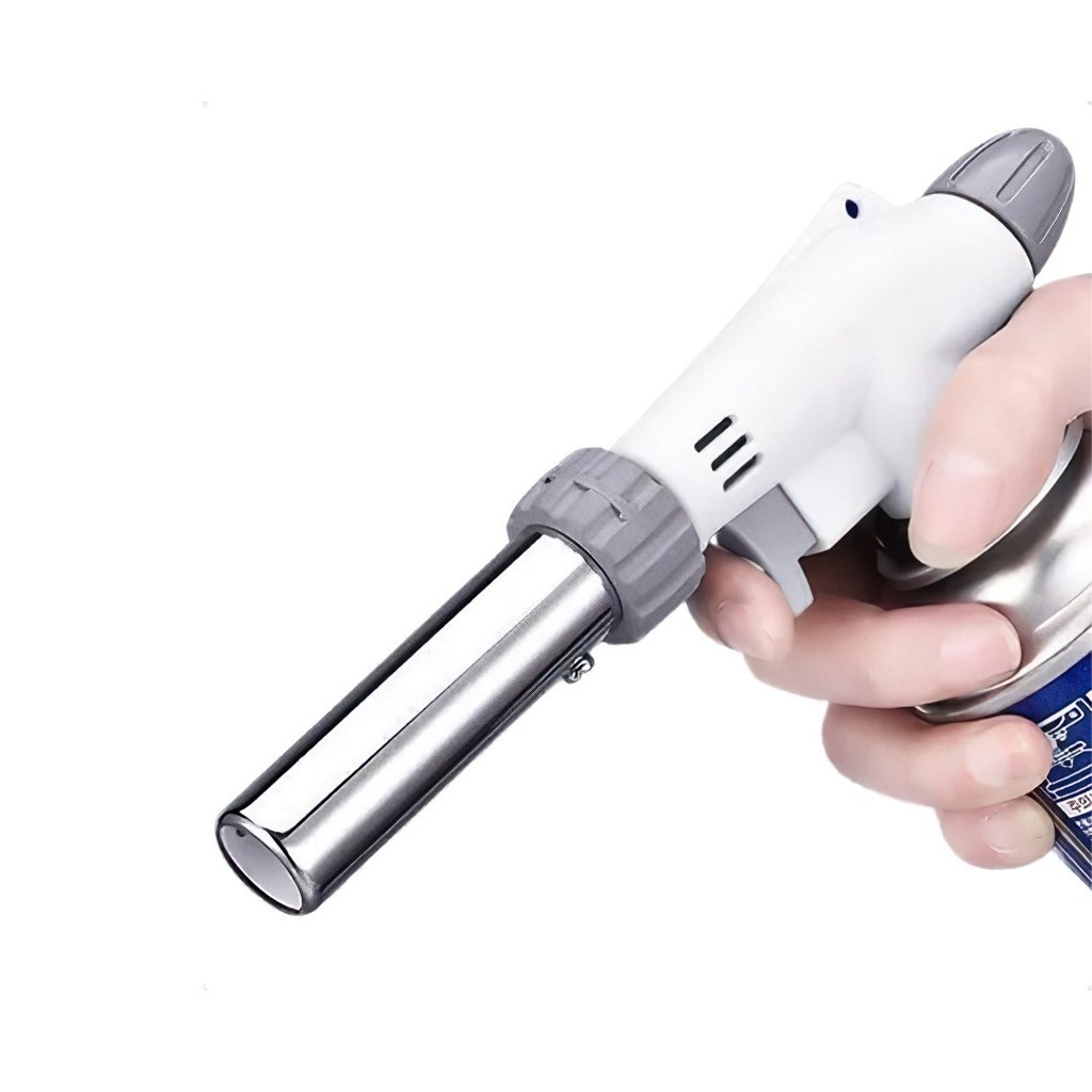Maçarico Culinário Gourmet Profissional Portatil  Cozinha e Confeitaria Multiuso Controle de Chama Ideal para Flambar