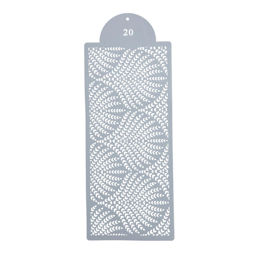 Estêncil para Decorar e Confeitar Bolo Biscoito Pasta Americana com Estampa Floral ST39-20 39x15cm em Oferta na Shopee