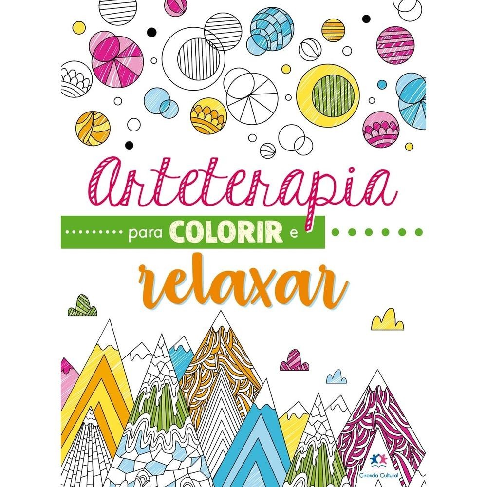 Arteterapia para colorir e relaxar