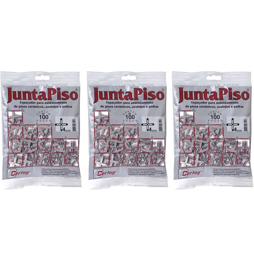 Espaçador Junta Piso 4 mm com 300 Unidades 60557 CORTAG - Home & Living