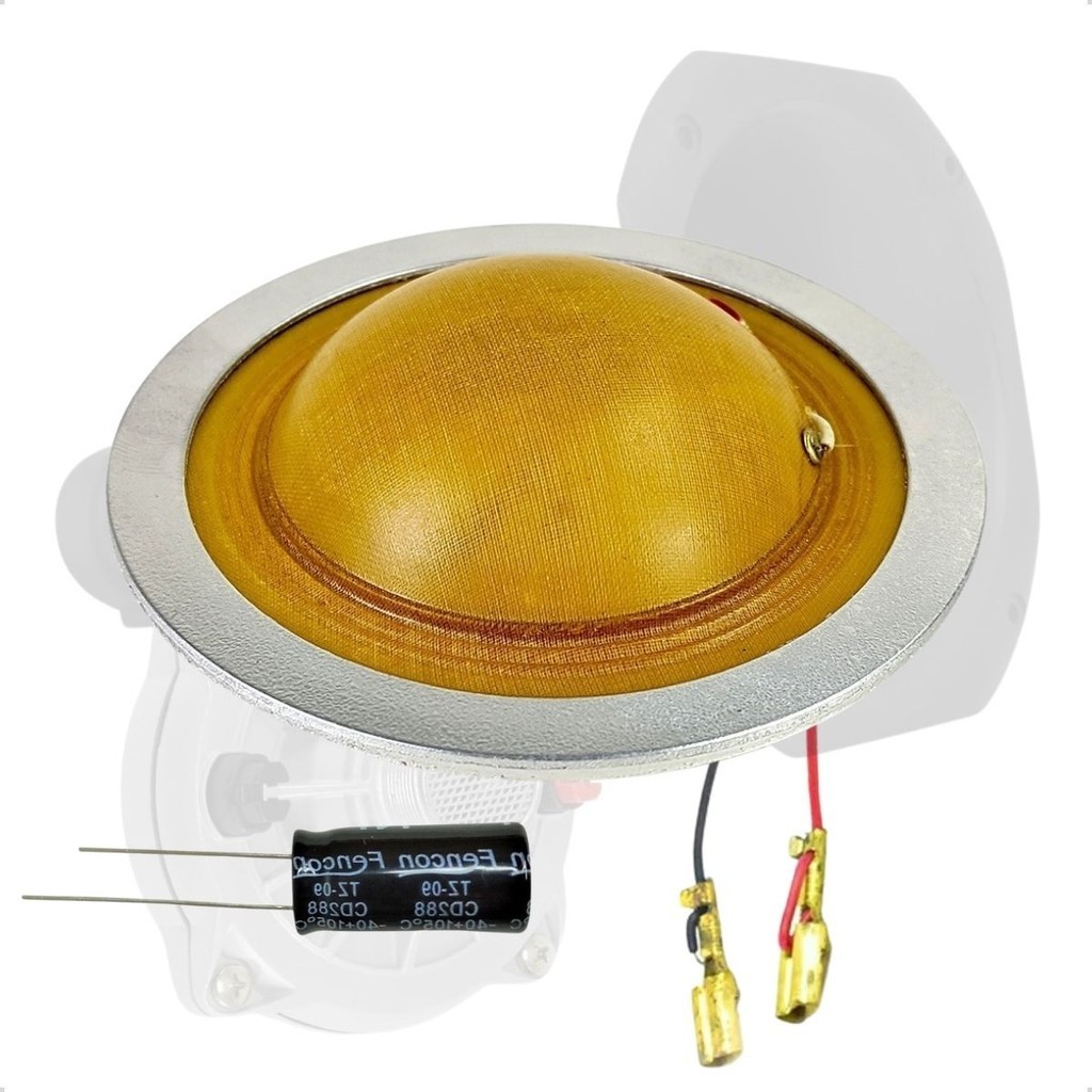 Reparo Com Fio D250 Drive Corneta Antigo Som Permak Com Capacitor
