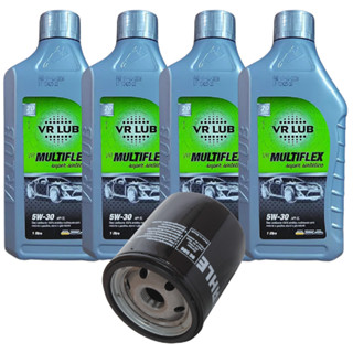 Kit Troca Óleo VR Lub 5w30 Sintético Ford Fiesta Ecosport Ka Focus Motor Zetec Rocam 1.0 1.6 8v Gasolina ou Flex 2002/ em diante em Oferta na Shopee