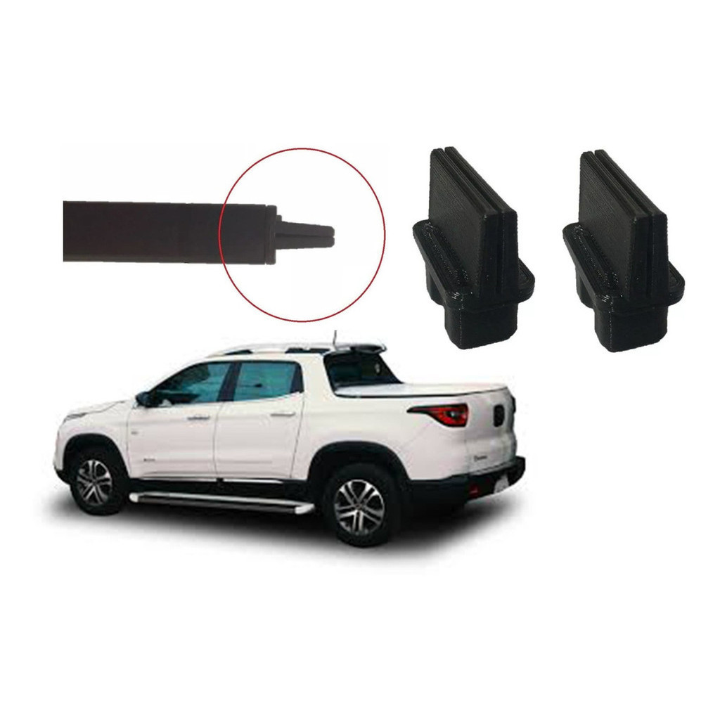 Par Ponteira LE LD Capota Fiat Toro E Hilux A Partir De 2016