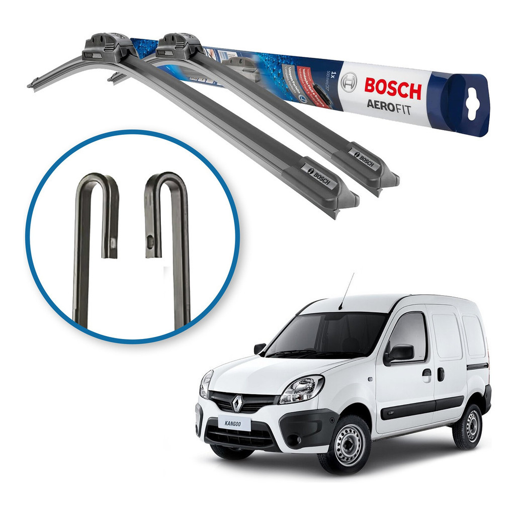 Palheta Limpador Parabrisa Original Bosch Renault Kangoo 1998 A 2016 em Oferta na Shopee
