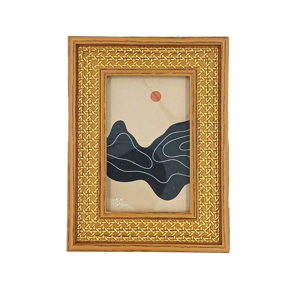 Porta Retrato Decorativo 10x15cm Em Plástico Livon em Oferta na Shopee