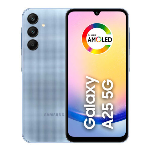 Smartphone Samsung Galaxy A25 256GB 5G 6,5 8GB RAM Dual Chip Android 14 50MP 5.000mah-Novo Em Folha