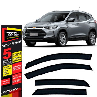 Calha de Chuva Tracker 2020 a 2026 Inteiriça Slim TG Poli Defletor 4P Protetor Janelas Fumê em Oferta na Shopee