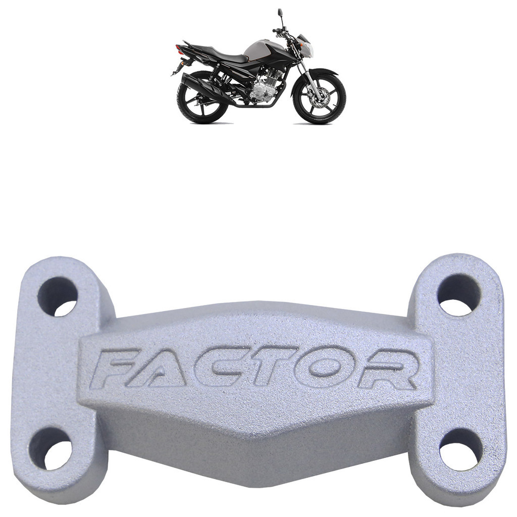 Cadeado Mesa Guidão Factor 150 2015 2016 2017 2018 2019 2020 Prata - Spare Parts and Accessories for Vehicles