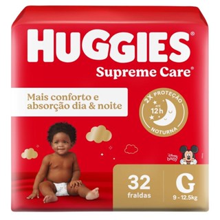 Fralda Huggies Supreme Care Disney Baby G 32 Unidades em Oferta na Shopee