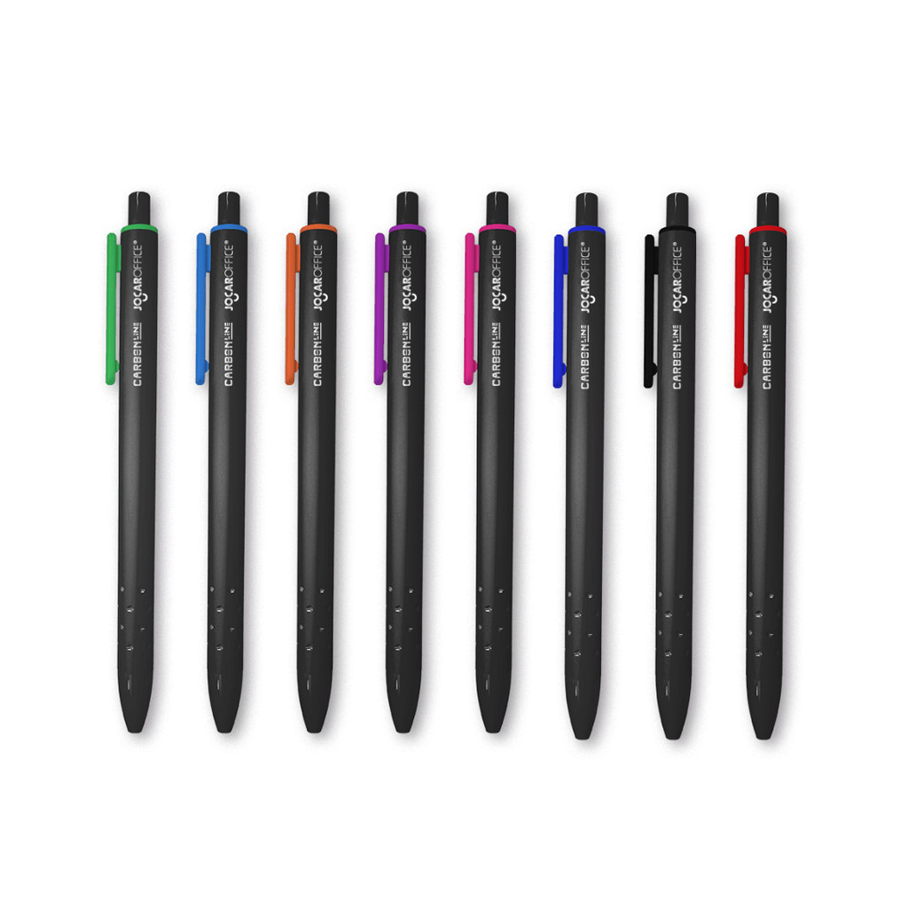 Caneta Esferográfica Retrátil 0.7 Carbon - Leo&Leo (Leonora) em Oferta na Shopee