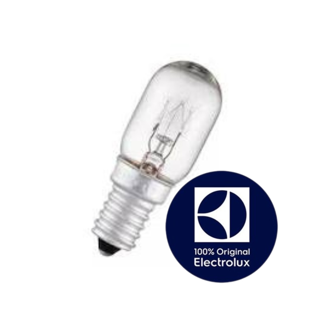 LÂMPADA INCADECENTE E14 15W PARA GELADEIRA  ELECTROLUX ORIGINAL - DC45 - DF45 - DFW45 ( DEMAIS MODELOS NA DESCRIÇÃO)