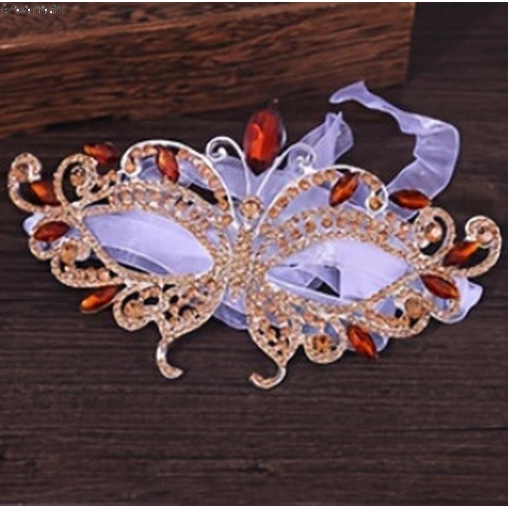 Máscara De Máscaras De Cristal Feminina Strass Fantasia Festa À Noite Para Baile Banquete Cosplay