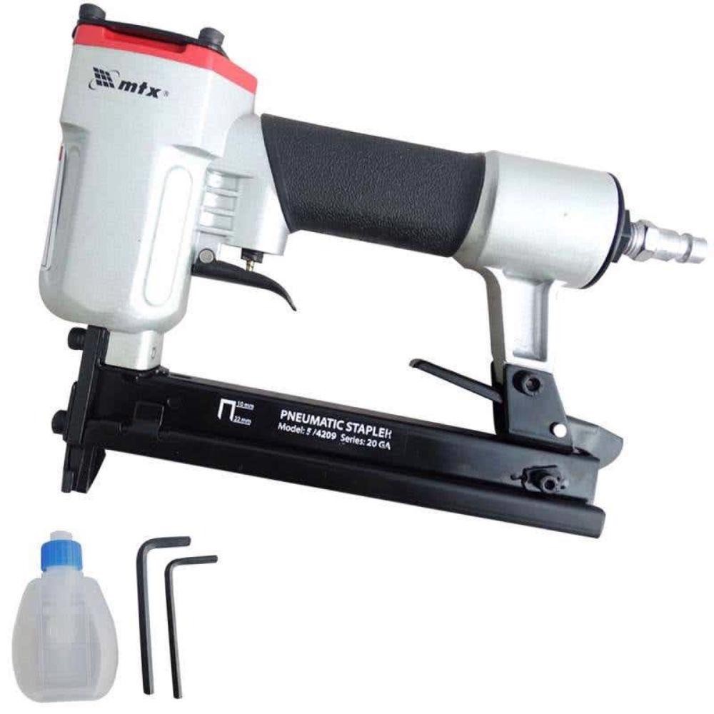 Grampeador Pneumático para Tapeceiro 10 à 22 MM 574209 MTX em Oferta na Shopee