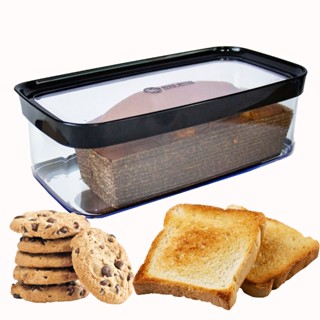 Pote Porta Bolo Pão Biscoito Torradas Bolachas Acrílico Hermético com Tampa em Oferta na Shopee