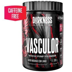 Pré Treino Vasculor Muscle Pump Volumizer Sem Cafeína Darkness 300g