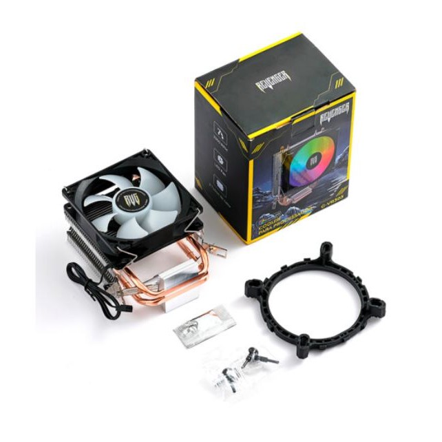 COOLER PARA PROCESSADOR AMD / INTEL COM LED RGB REVENGER - G-VR303
