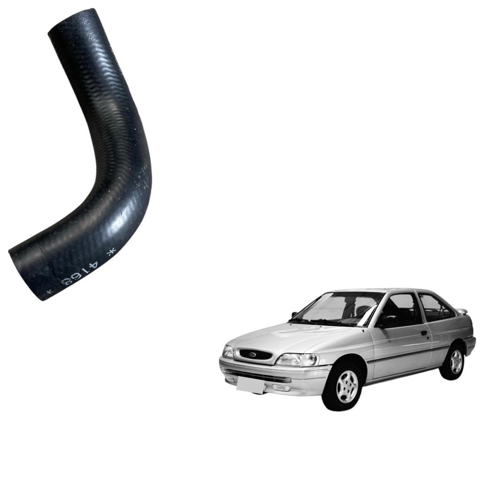Mangueira Inferior Radiador Escort 1.6  Ar Quente 1988/1993