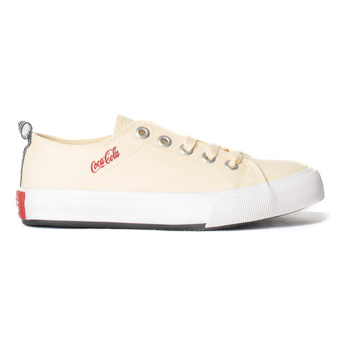 Tênis Coca Cola Atlanta Canvas Coke Feminino Casual Confortável Leve Urbano Dia a Dia Original