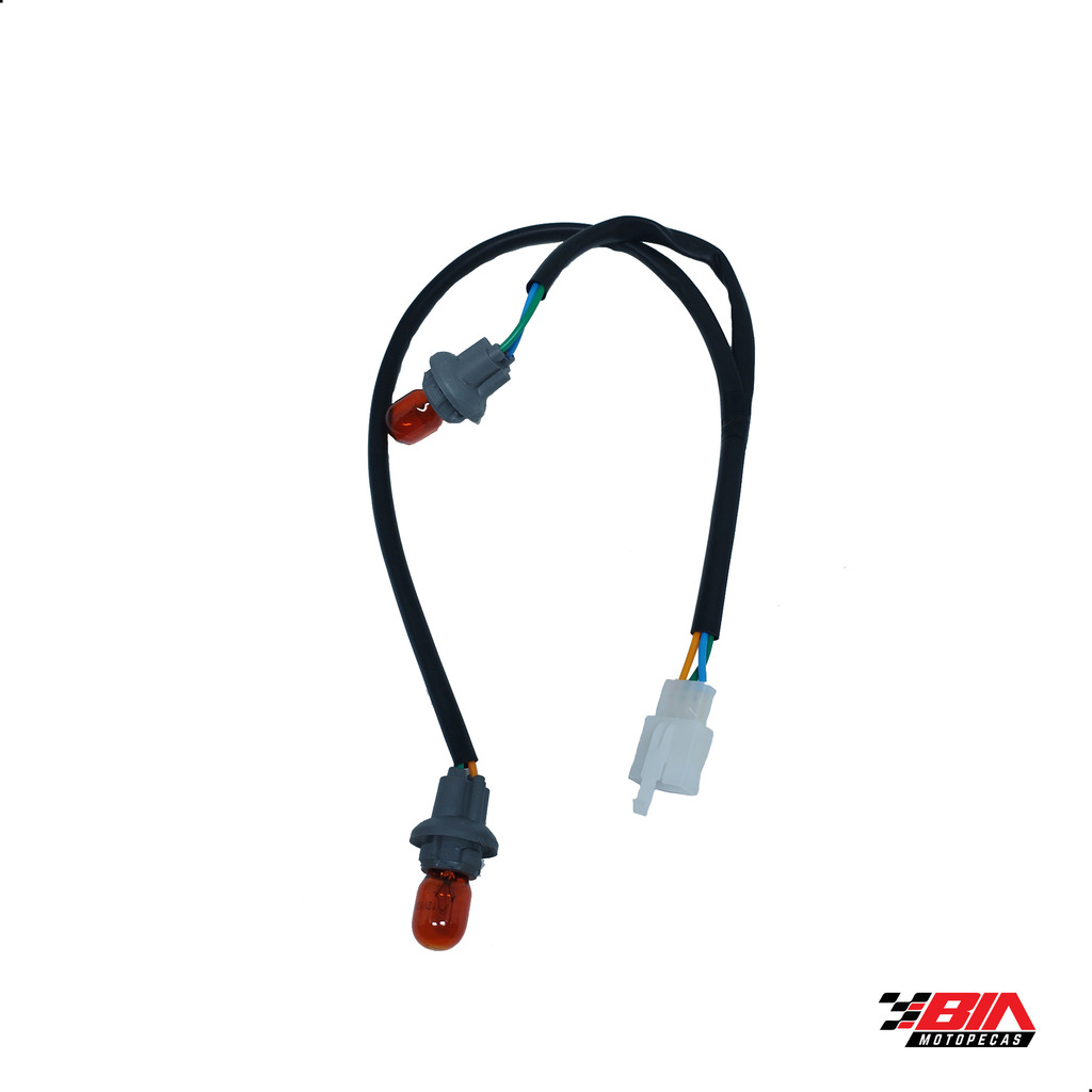Seta Pisca Completo Lampada Laranja Dianteiro Direito Biz 125 2011 2012 2013 2014 2015 2016 2017 — imagem 2 de 2