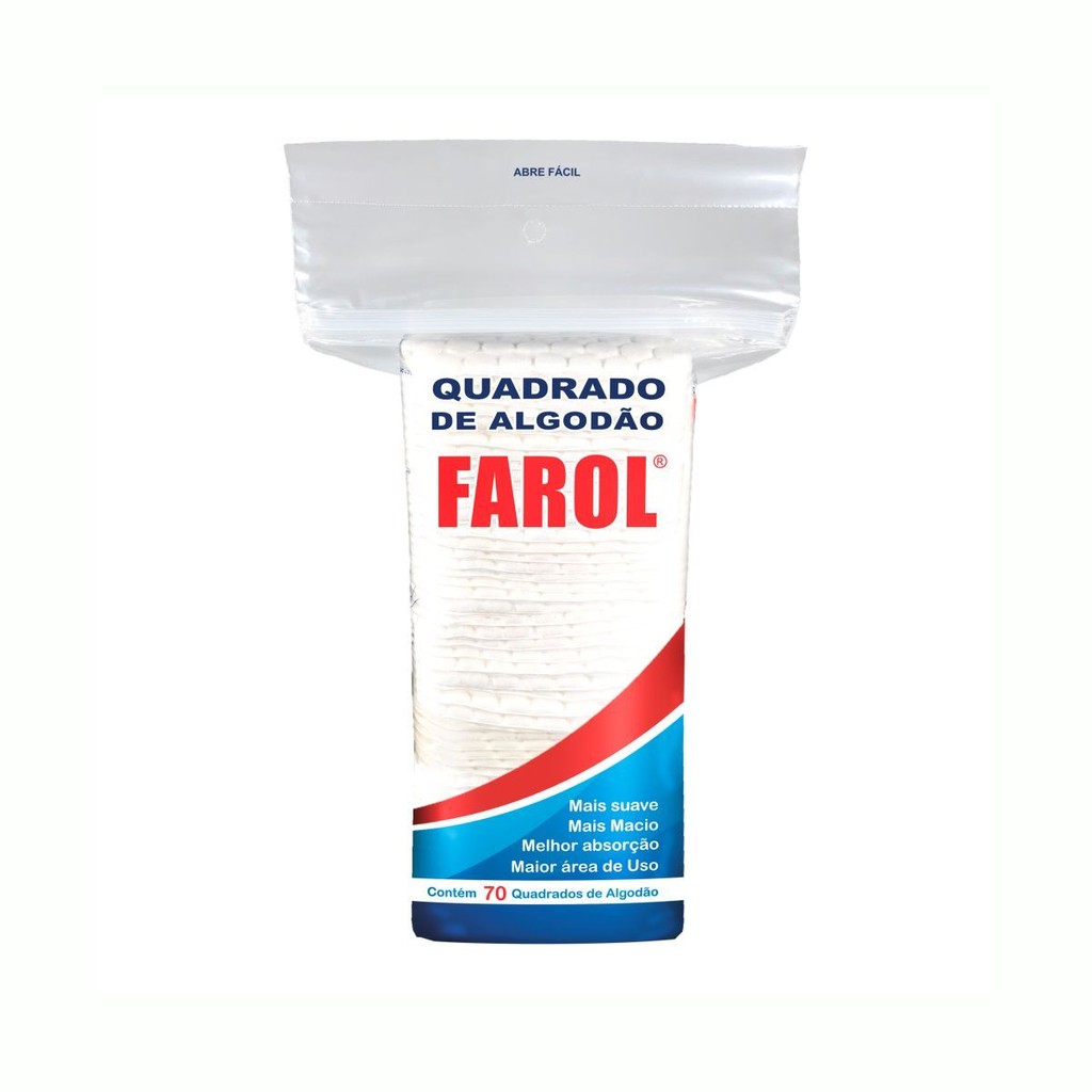 ALGODAO FAROL QUADRADO FACE 70 UN