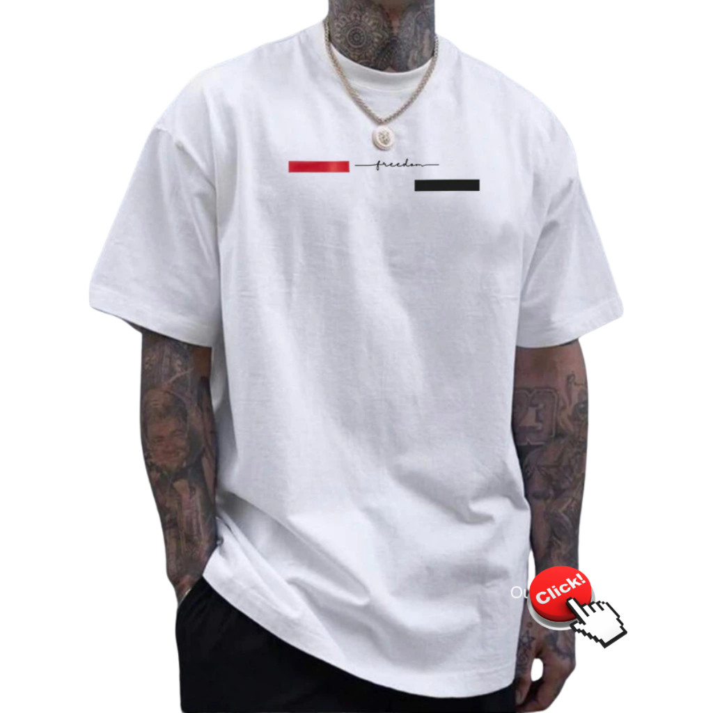 Camiseta Masculina Liberdade Freedom Camisa Lançamento Premium 100% algodão