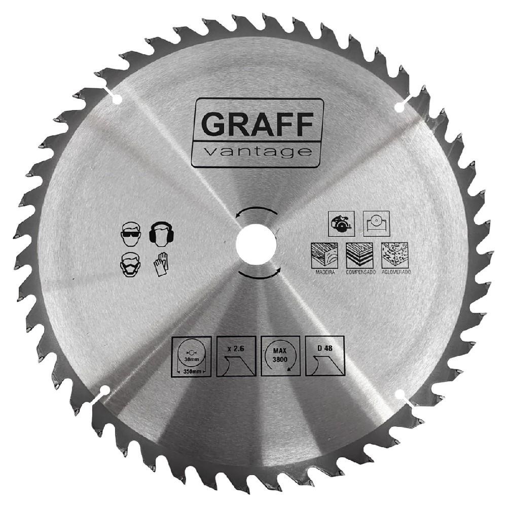 Serra Circular C/ Pastilha de Metal Duro P/ Madeira 14''48D (579,0020) - Graff Vantage