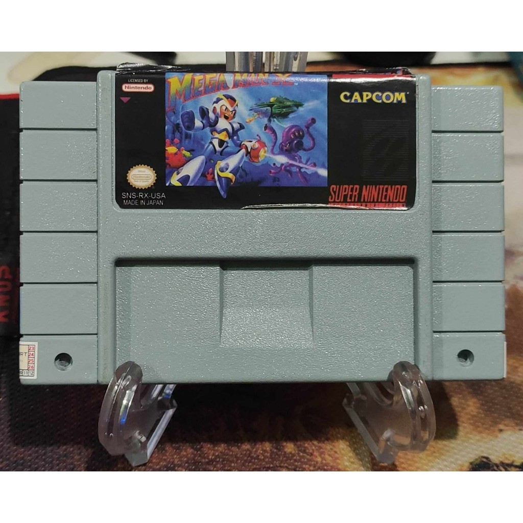 Jogo Megaman x Super Nintendo Snes Funcionando 100% ,game,fita,cartucho mega man.