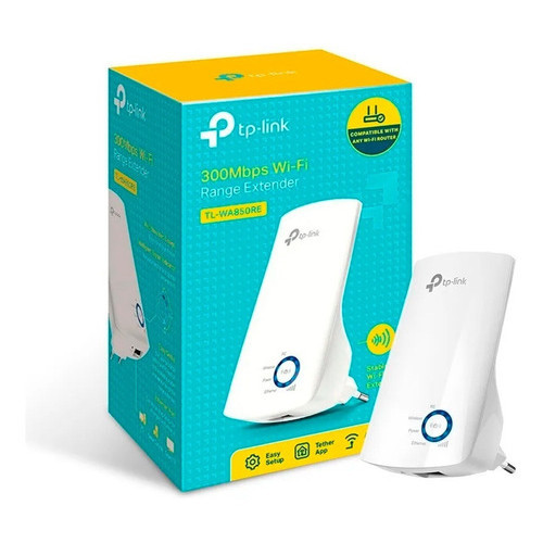 Repetidor De Sinal Wireless Wi-fi 300mbps Tp-link Ti-wa850re