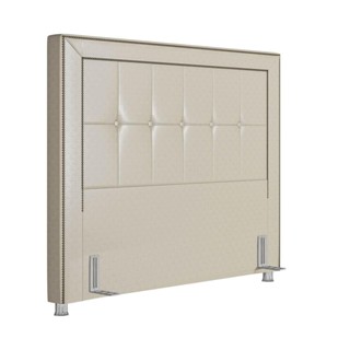 Cabeceira Cama Box Casal Queen 160cm Paolla P02 Facto Pérola - Mpozenato em Oferta na Shopee