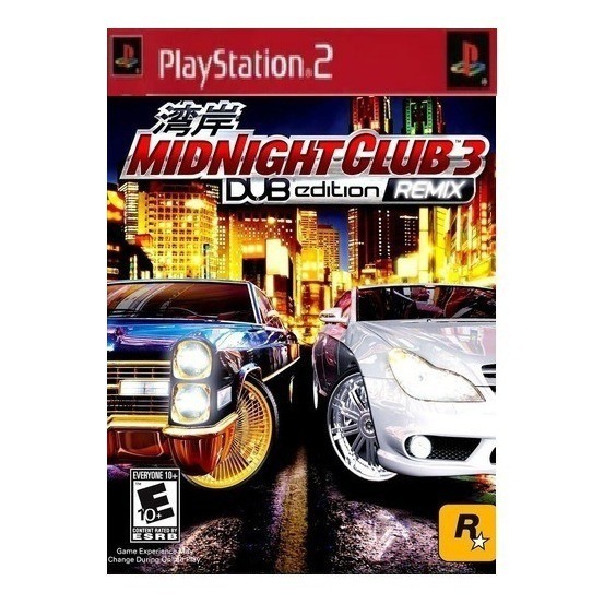 Jogo Midnight Club 3: Dub Edition Ps2