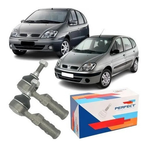 Par Terminal Direção Perfect Renault Scenic 1.6 16v 2004