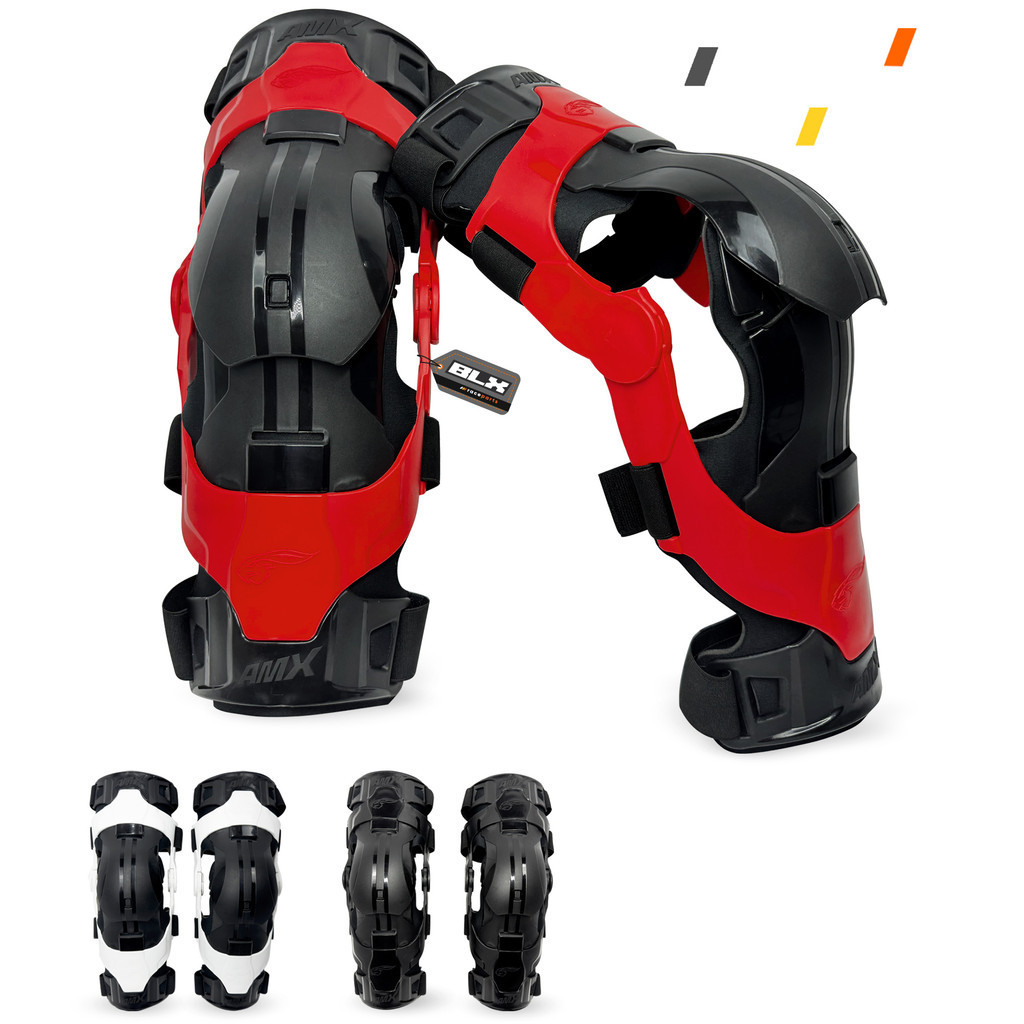 Joelheira Articulada Motocross Trilha Enduro RX Tam Unico Amx