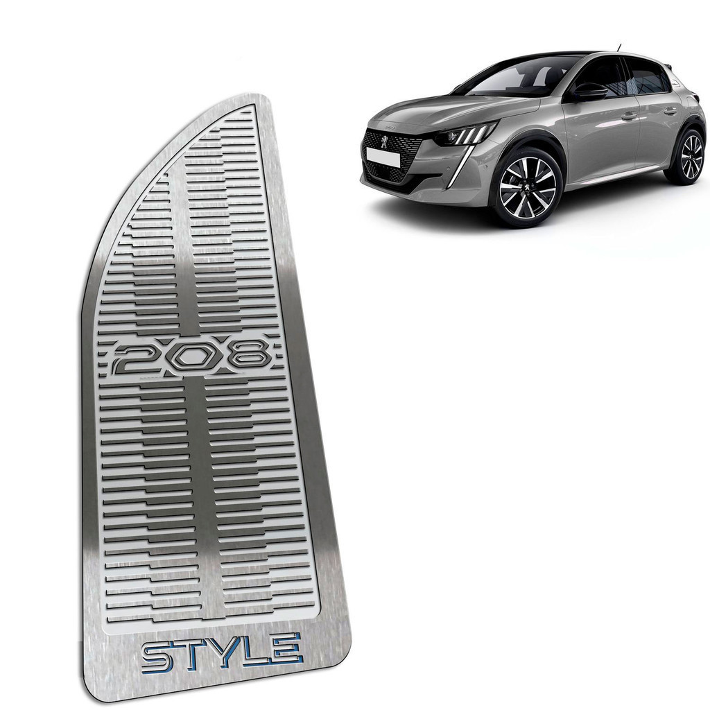 Descanso de Pé Peugeot 208 Style 21/.. - Aço Inox em Oferta na Shopee