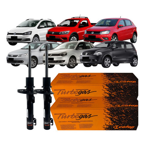 Amortecedor Dianteiro Cofap Vw Fox Polo Spacefox 2012 A 2014 em Oferta na Shopee