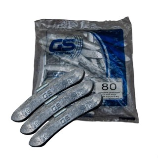 Chumbo para Balanceamento Contrapeso Contra Peso Garra Baixa 80 Gramas Pacote Com 50 unidades em Oferta na Shopee